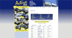 Desktop Screenshot of active4x4.co.nz